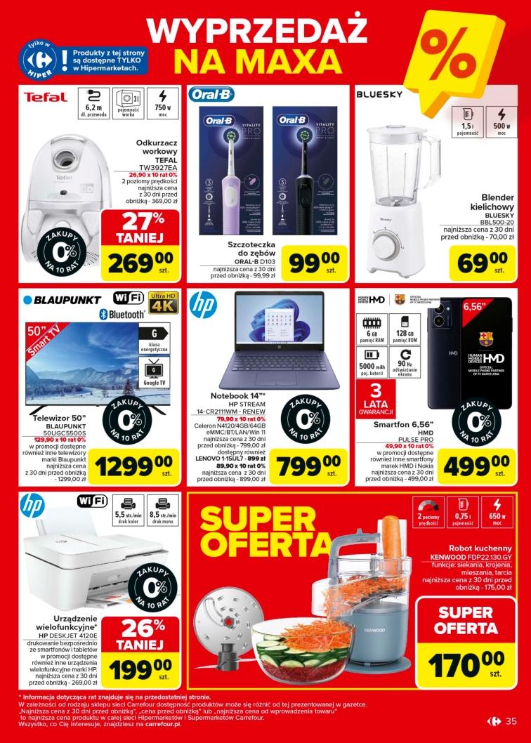 Gazetka promocyjna Carrefour str. 35