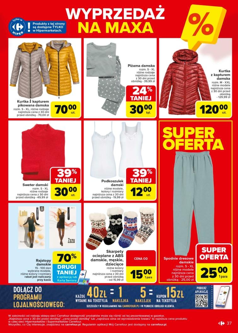 Gazetka promocyjna Carrefour str. 37