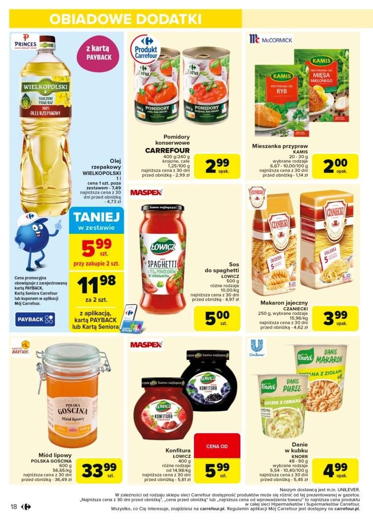 Gazetka promocyjna Carrefour str. 18
