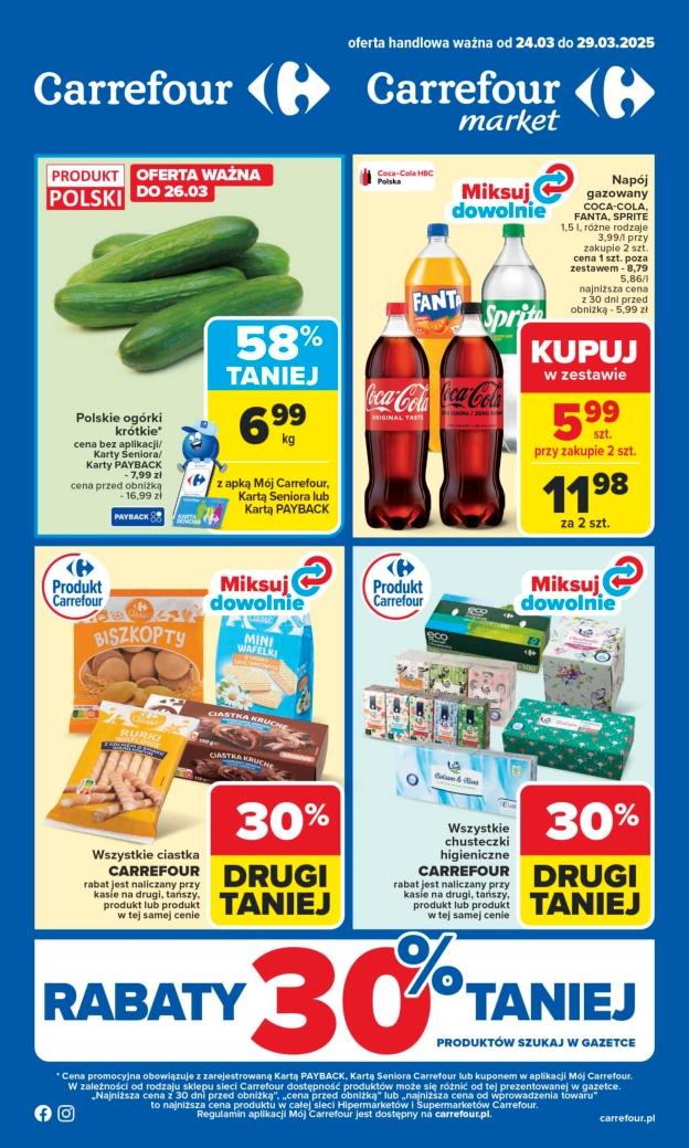 Gazetka promocyjna Carrefour str. 1