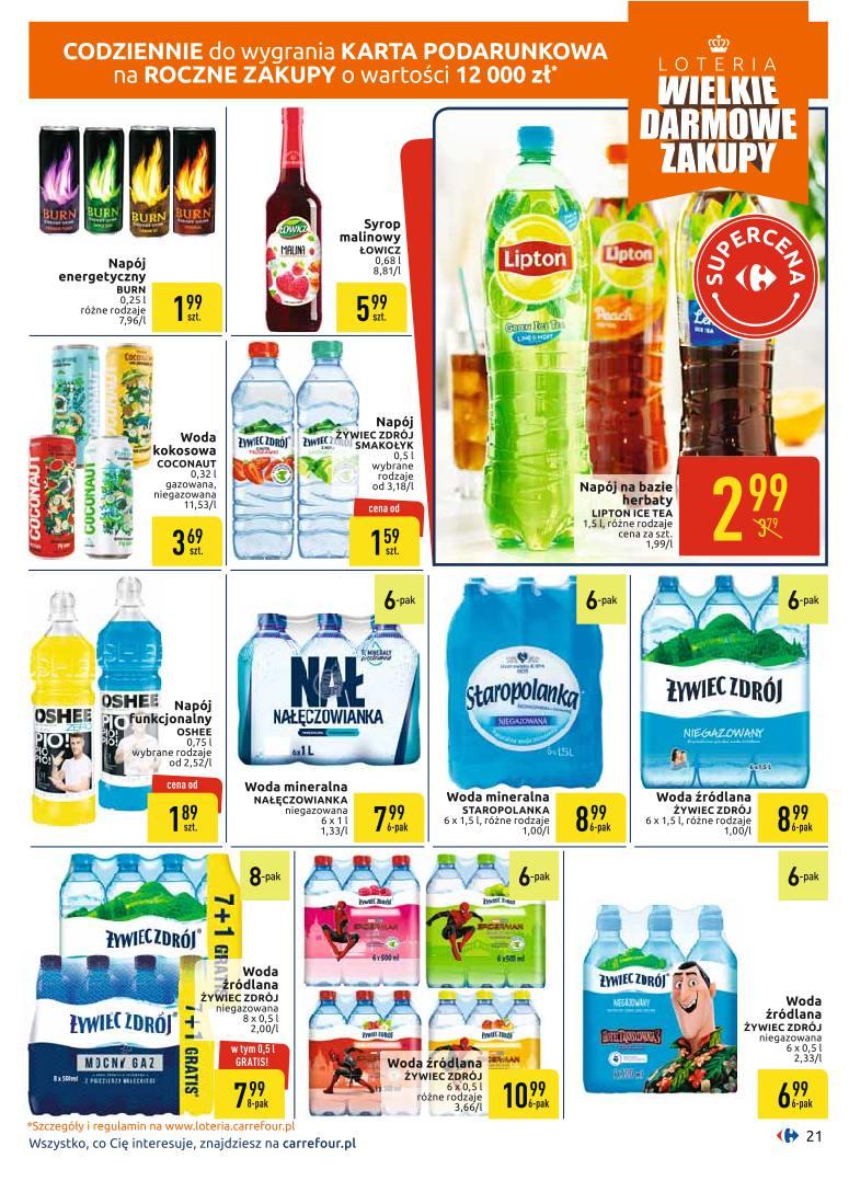 Gazetka promocyjna Carrefour str. 21