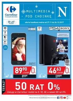 Multimedia pod choinkę