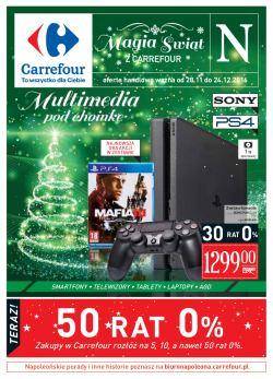 Multimedia pod choinkę