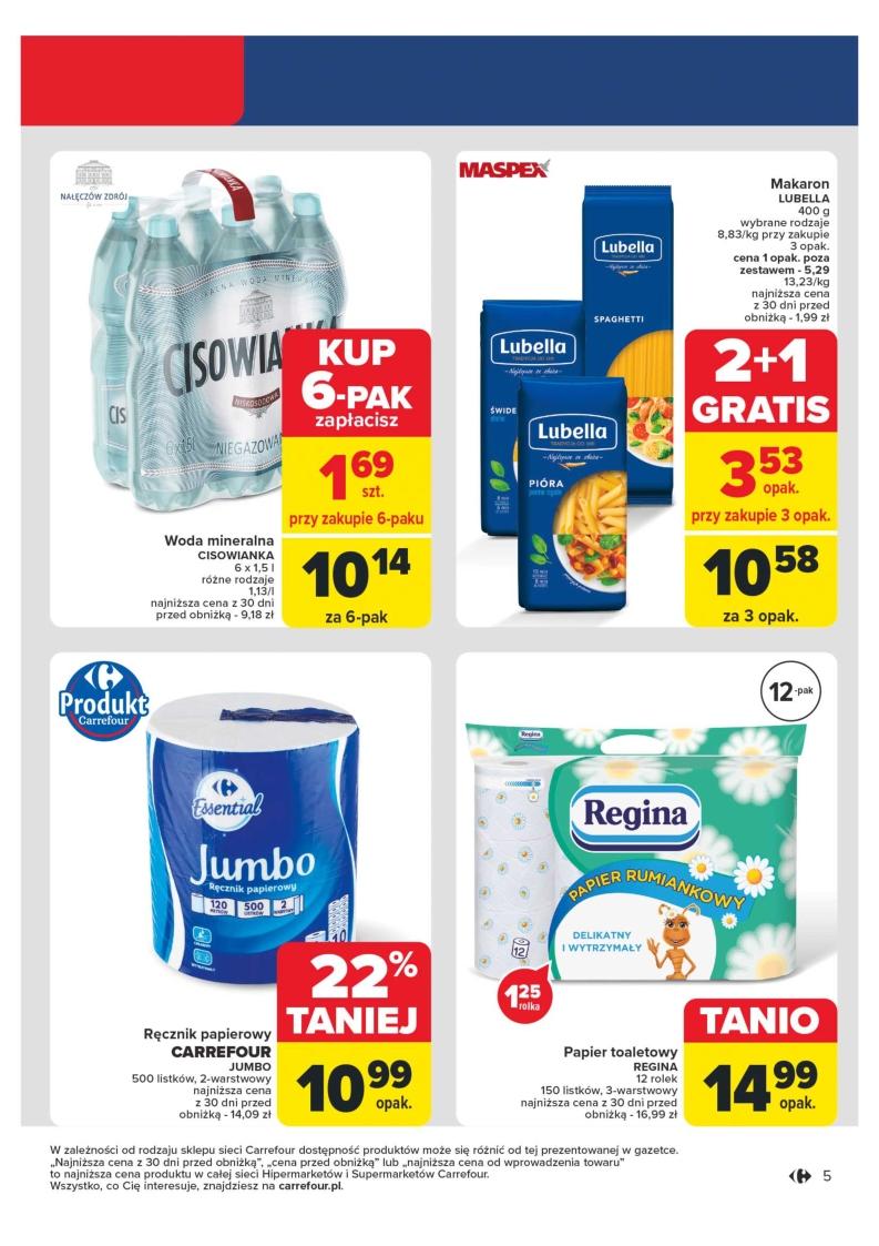 Gazetka promocyjna Carrefour str. 5