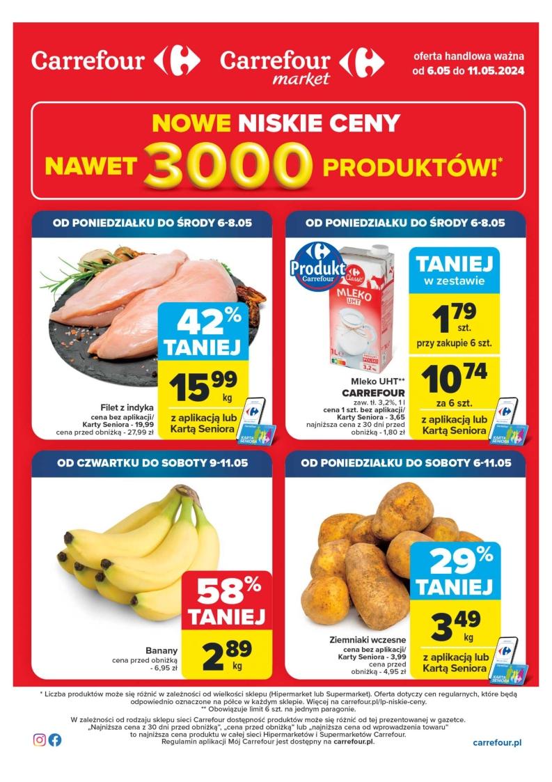 Gazetka promocyjna Carrefour str. 1