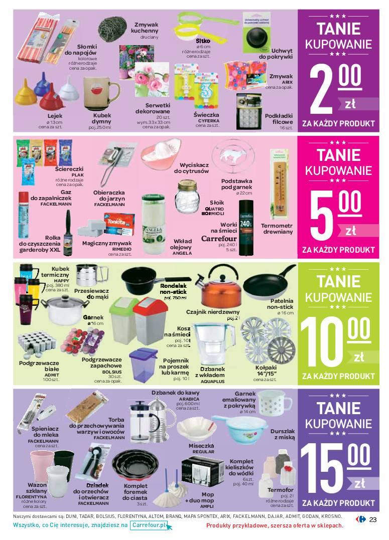 Gazetka promocyjna Carrefour str. 23