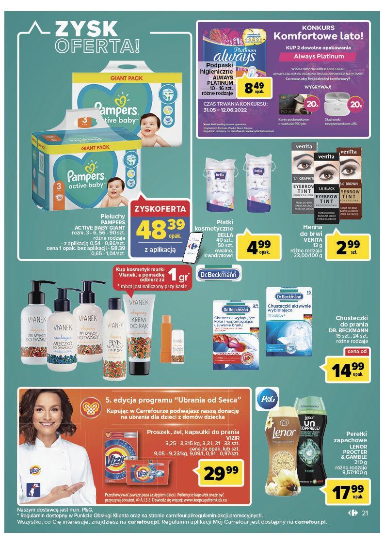 Gazetka promocyjna Carrefour str. 21