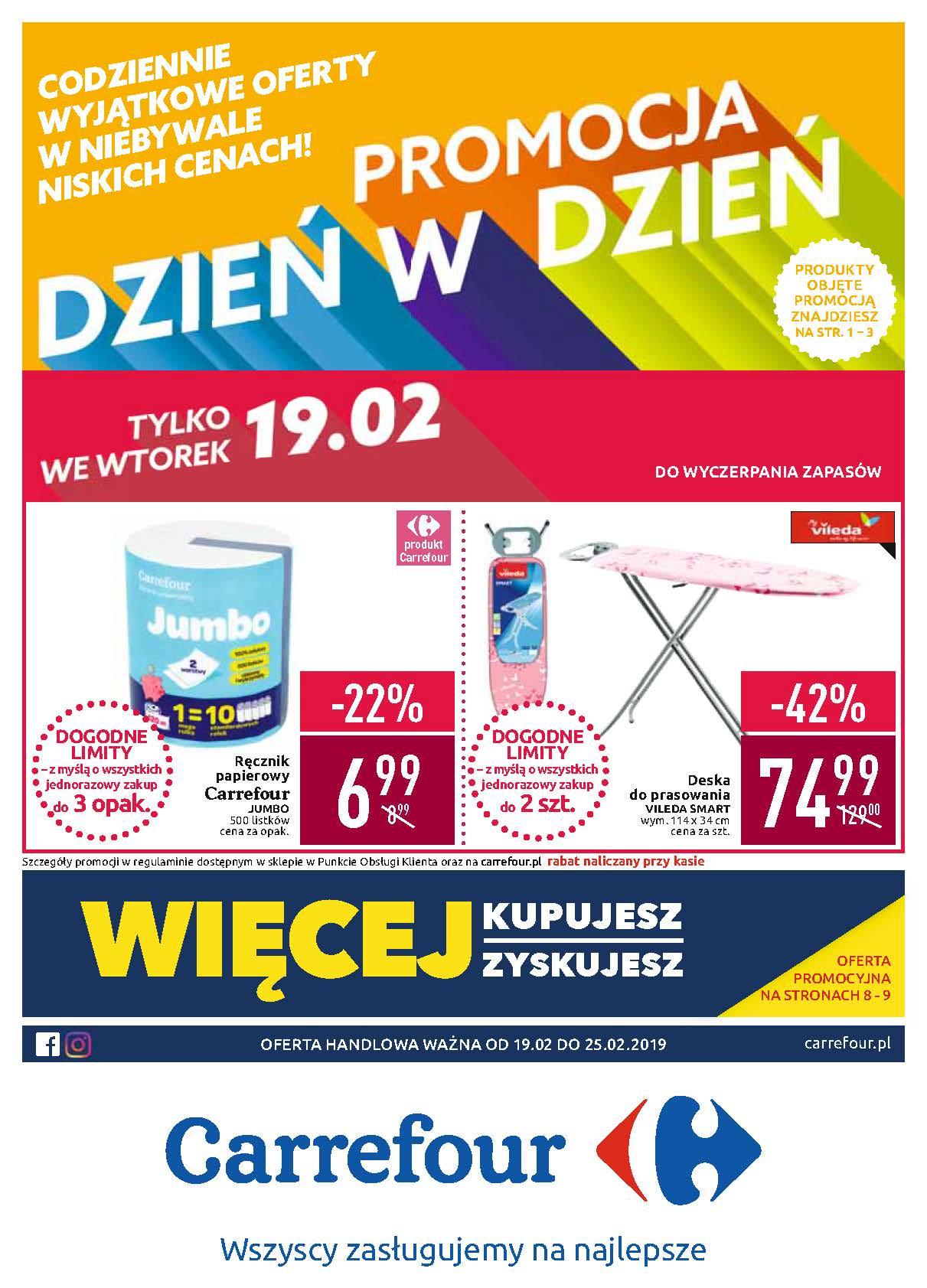 Gazetka promocyjna Carrefour str. 1