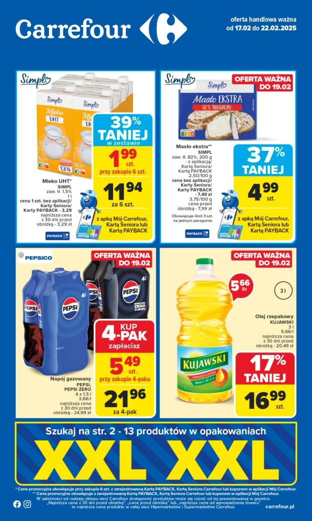 Gazetka promocyjna Carrefour str. 1