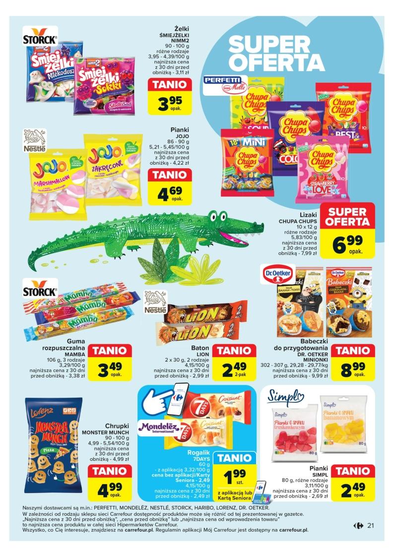 Gazetka promocyjna Carrefour str. 21