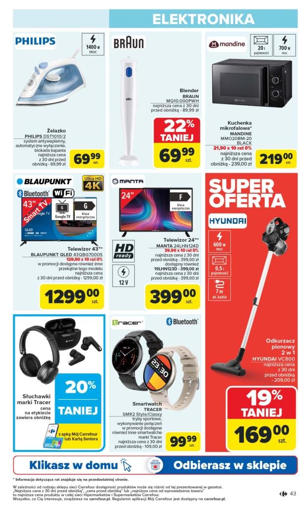 Gazetka promocyjna Carrefour str. 43