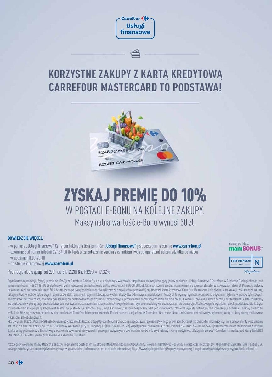 Gazetka promocyjna Carrefour str. 40