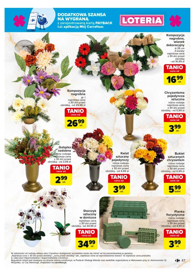 Gazetka promocyjna Carrefour str. 47
