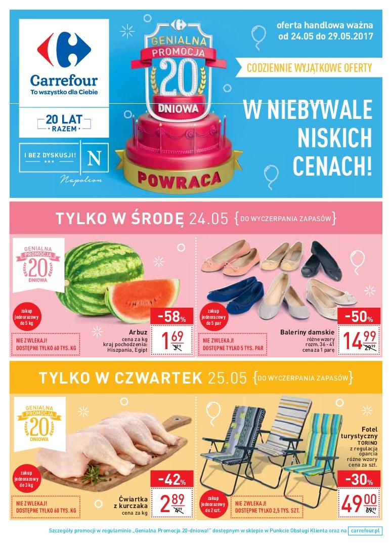 Gazetka promocyjna Carrefour str. 1