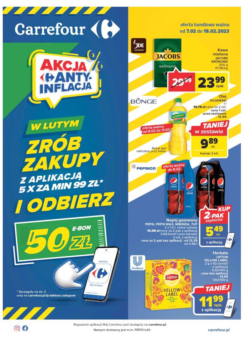 Gazetka promocyjna Carrefour str. 1