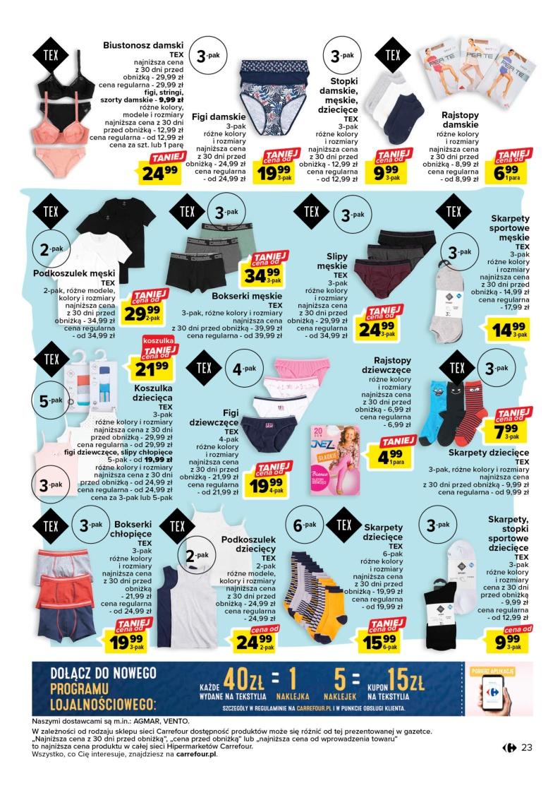 Gazetka promocyjna Carrefour str. 23