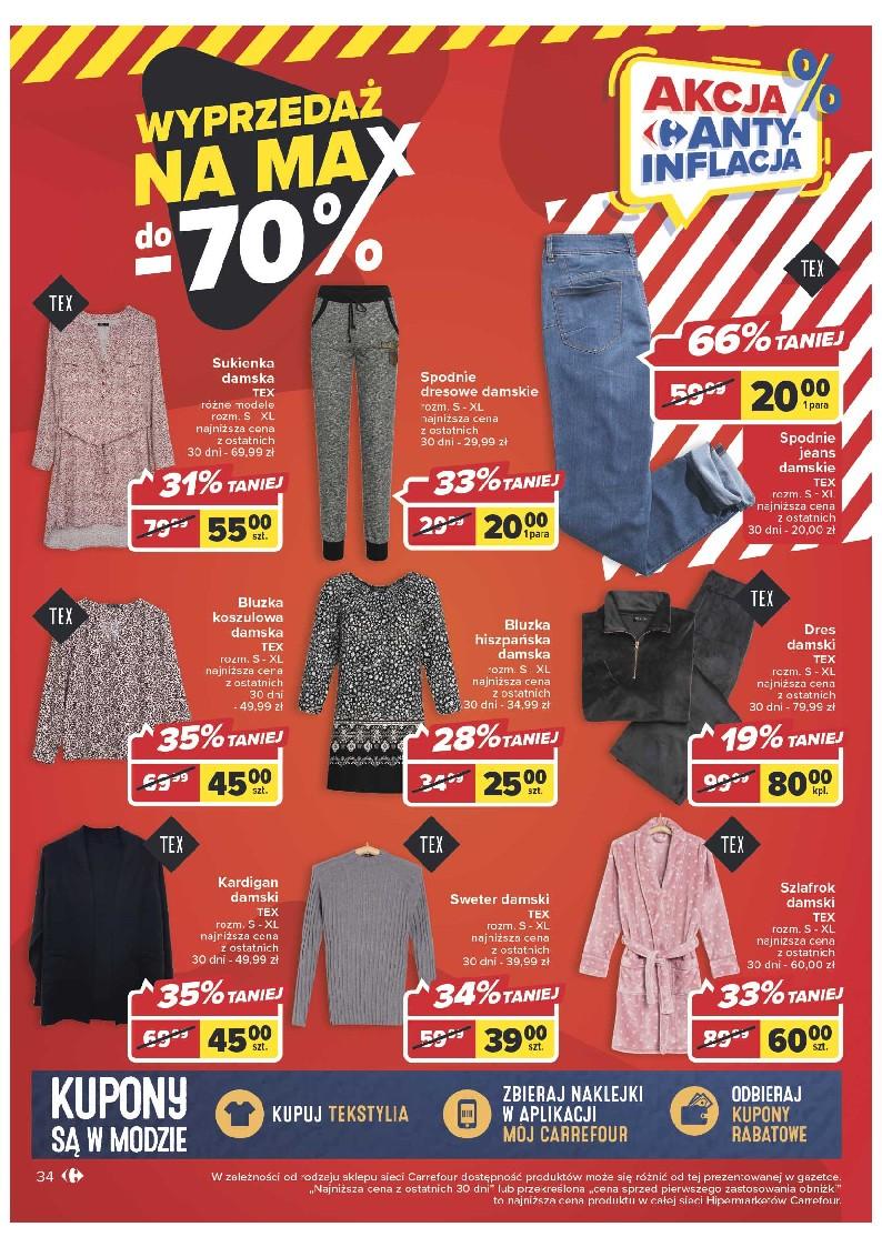 Gazetka promocyjna Carrefour str. 34