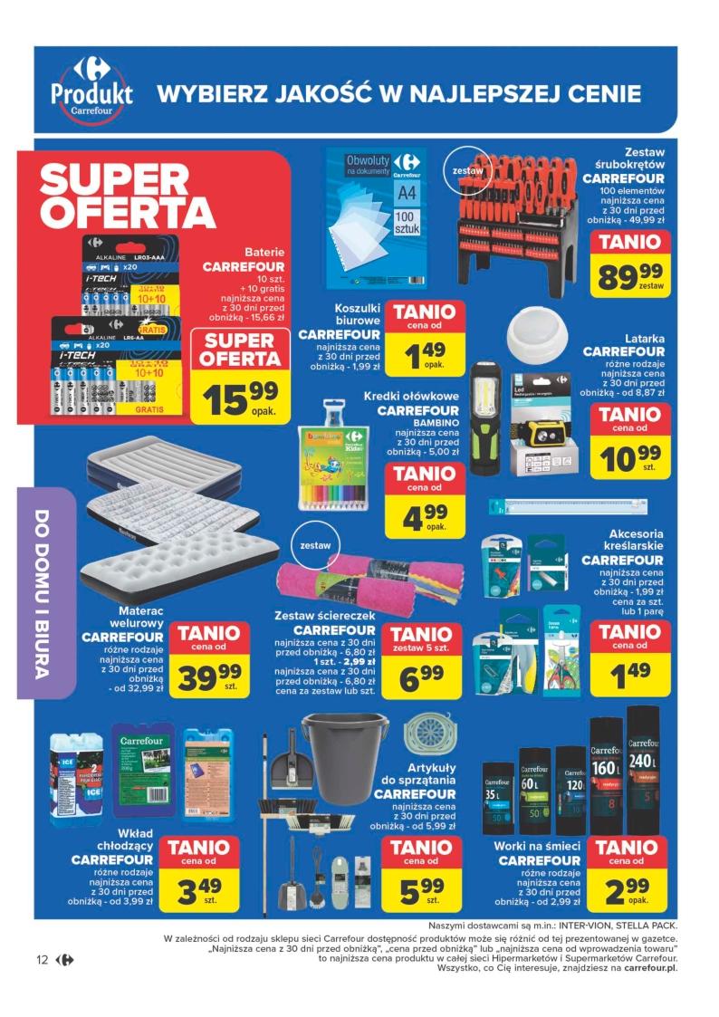 Gazetka promocyjna Carrefour str. 12