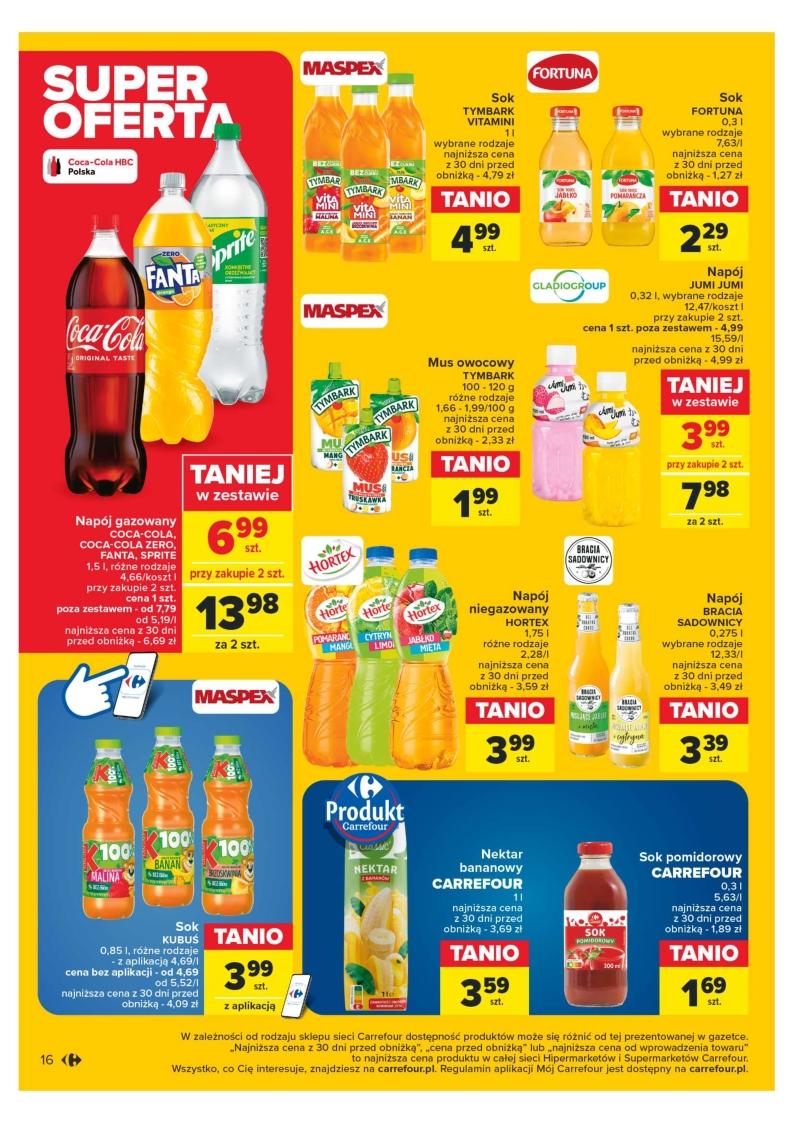 Gazetka promocyjna Carrefour str. 16