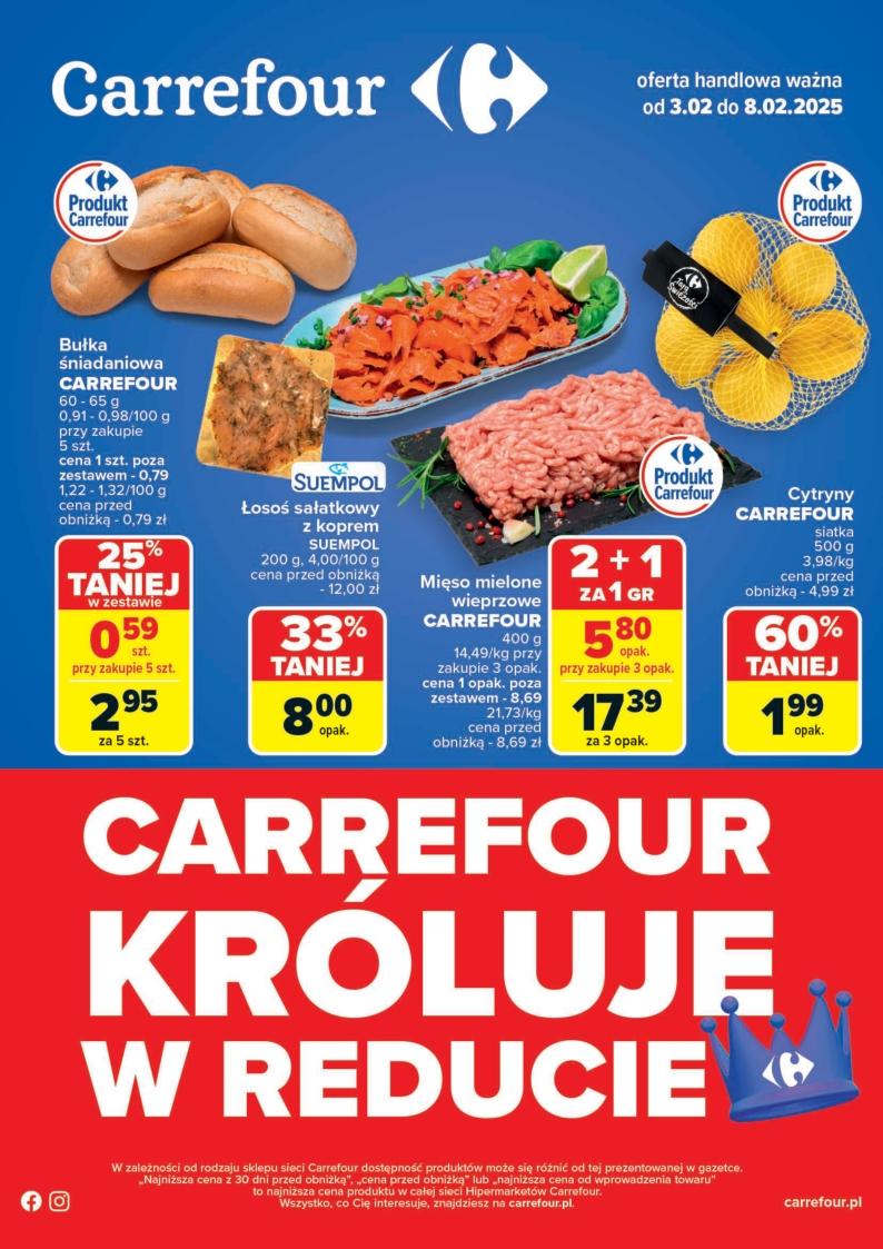 Gazetka promocyjna Carrefour str. 1