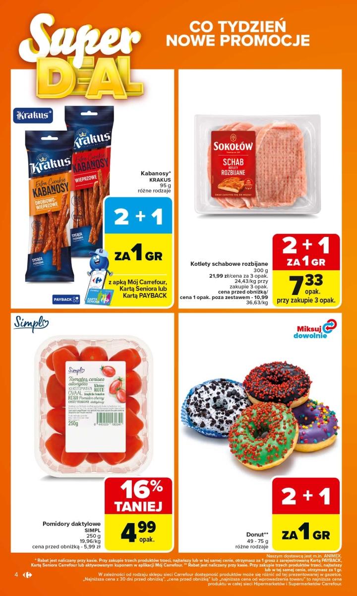 Gazetka promocyjna Carrefour str. 4