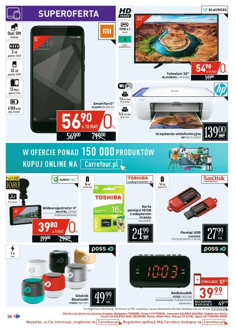 Gazetka promocyjna Carrefour str. 34