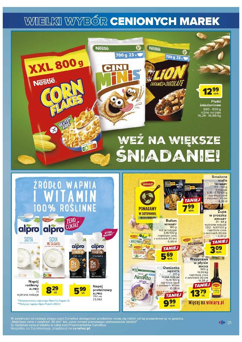 Gazetka promocyjna Carrefour str. 21