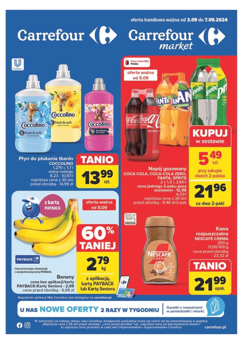 Gazetka promocyjna Carrefour str. 1