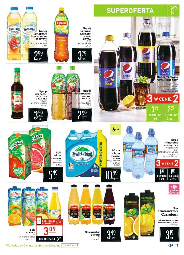 Gazetka promocyjna Carrefour str. 13