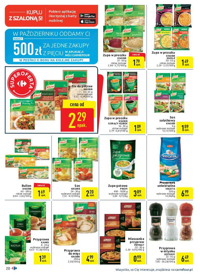 Gazetka promocyjna Carrefour str. 20