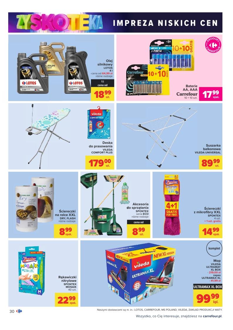Gazetka promocyjna Carrefour str. 30