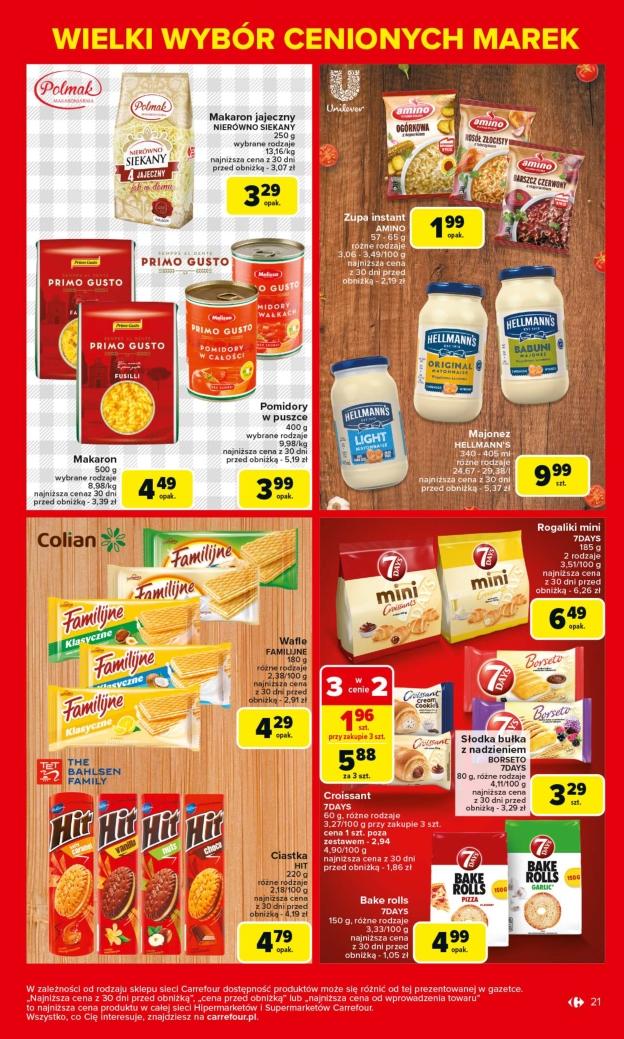 Gazetka promocyjna Carrefour str. 21