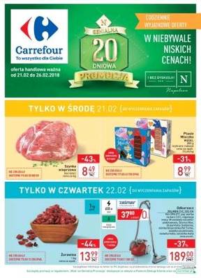 Carrefour od 21 lutego