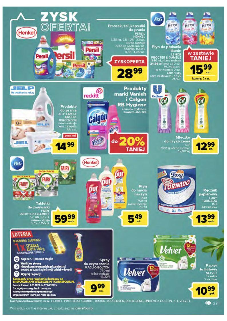 Gazetka promocyjna Carrefour str. 23