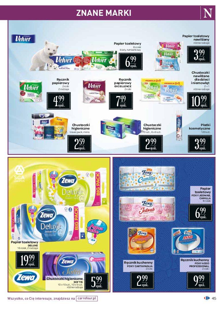 Gazetka promocyjna Carrefour str. 45
