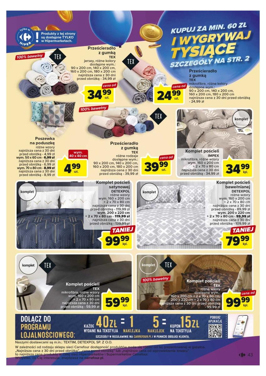 Gazetka promocyjna Carrefour str. 43