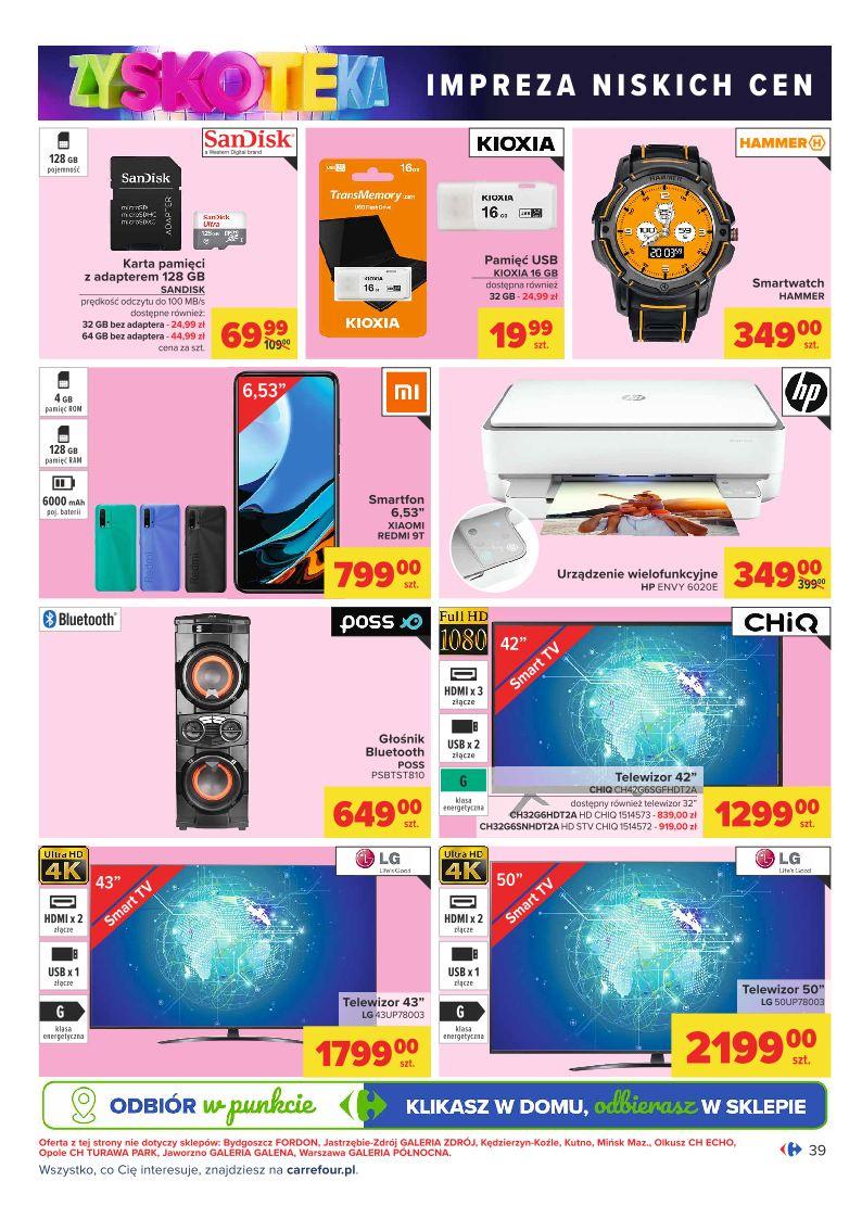Gazetka promocyjna Carrefour str. 39