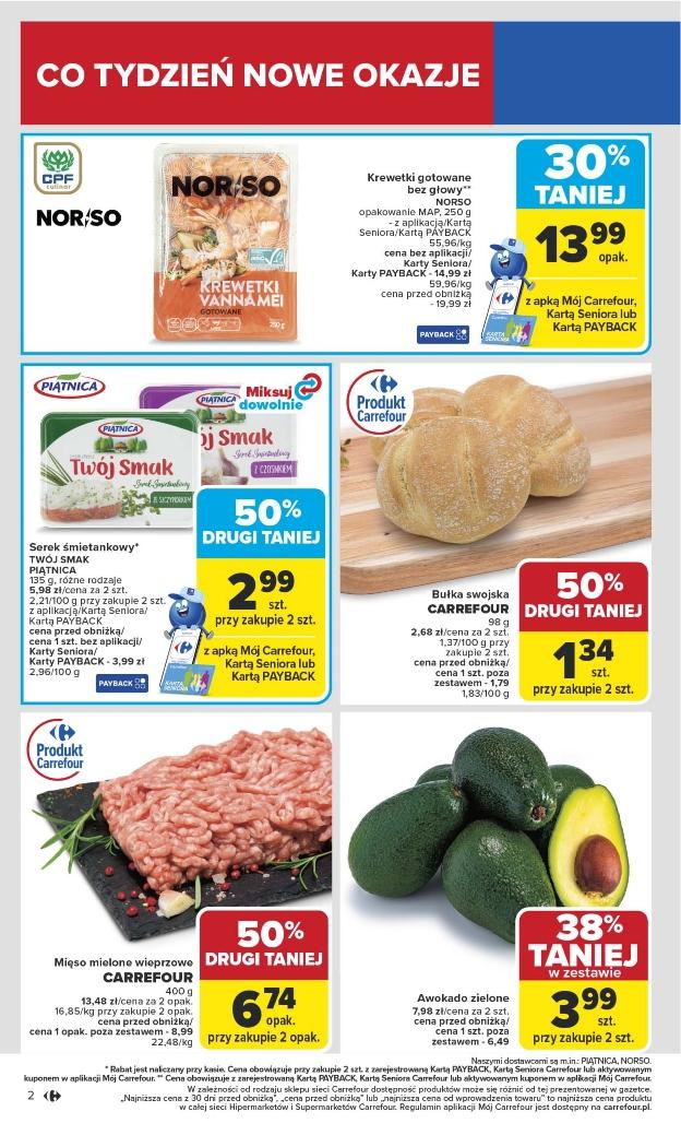 Gazetka promocyjna Carrefour str. 2