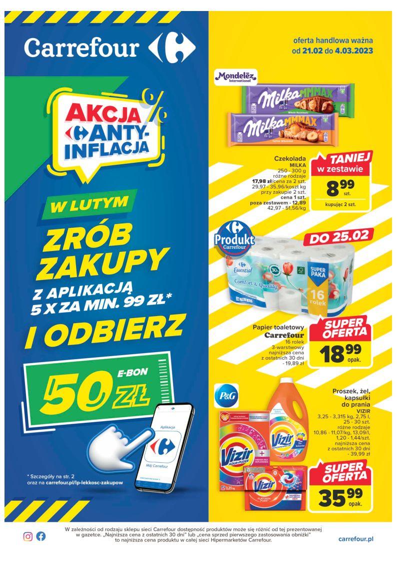 Gazetka promocyjna Carrefour str. 1