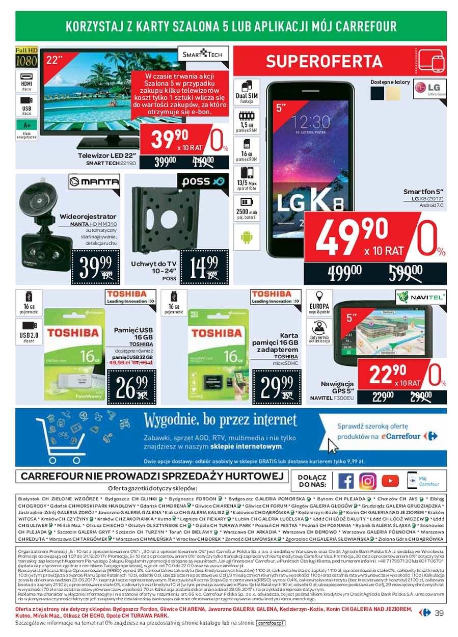 Gazetka promocyjna Carrefour str. 39