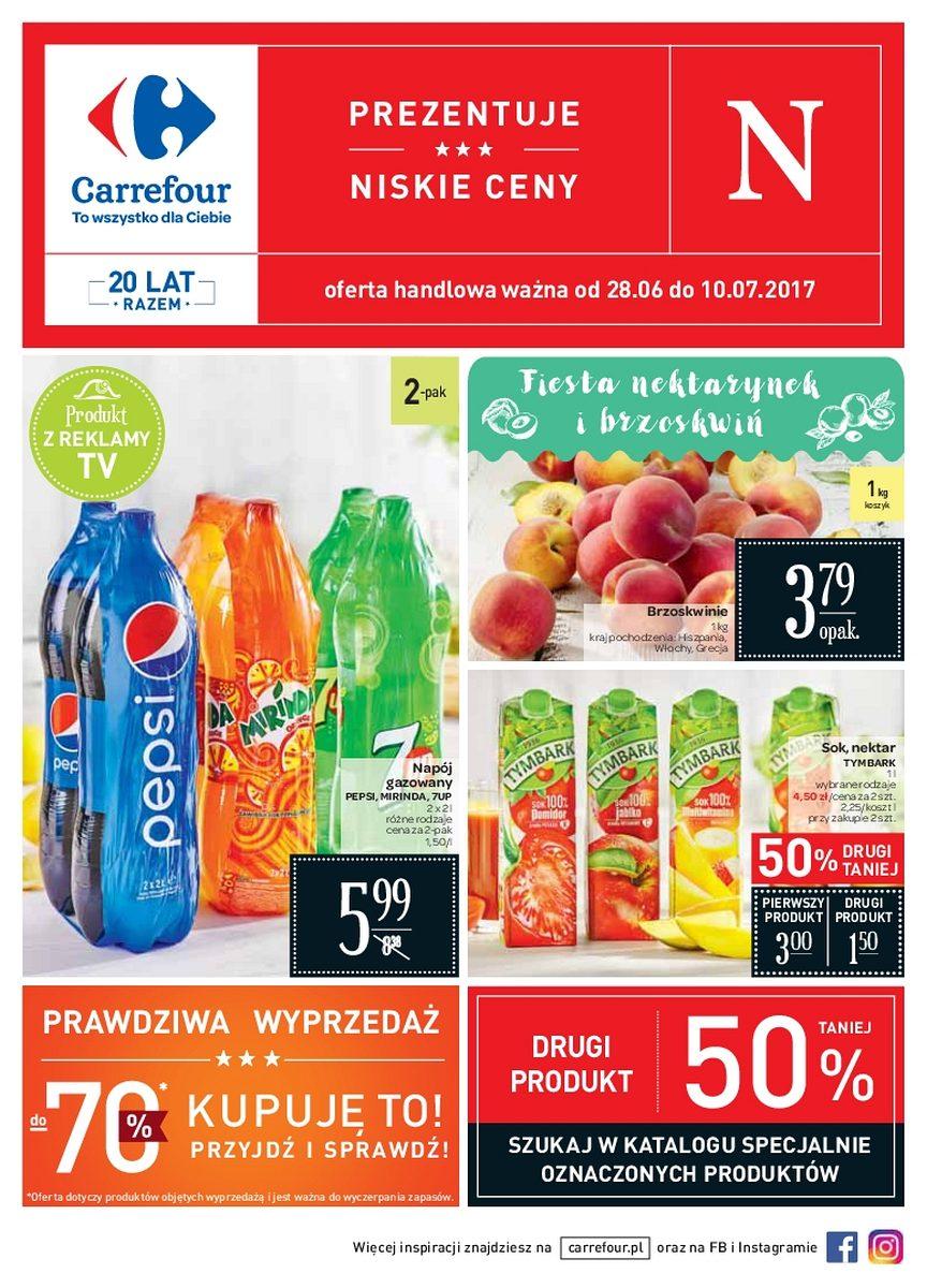 Gazetka promocyjna Carrefour str. 1