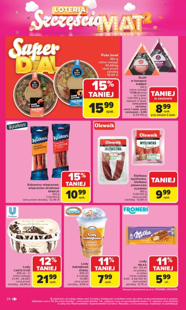 Gazetka promocyjna Carrefour str. 24