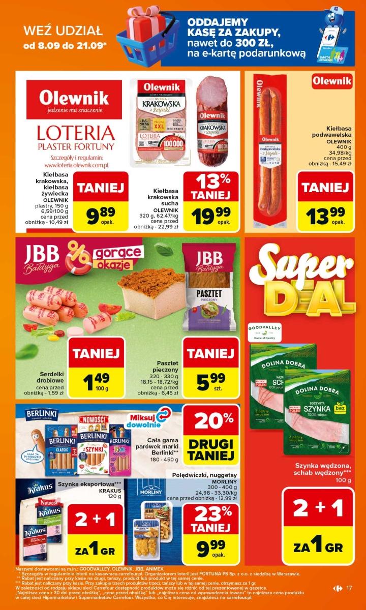 Gazetka promocyjna Carrefour str. 17