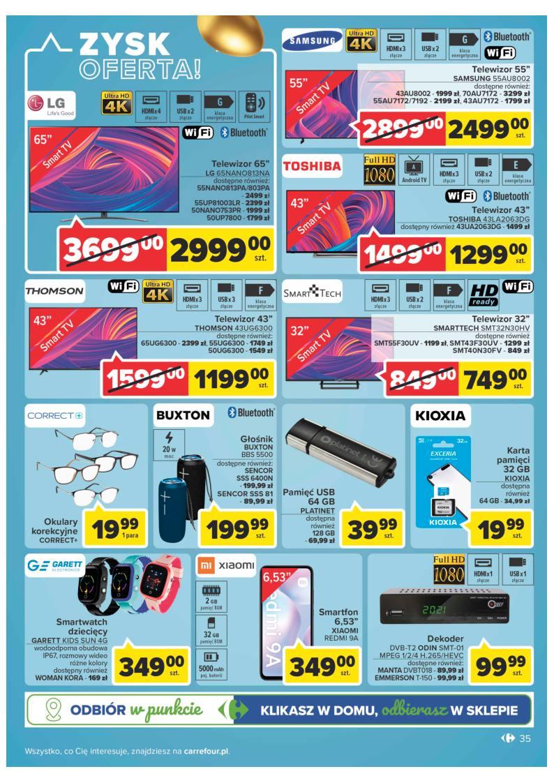 Gazetka promocyjna Carrefour str. 35