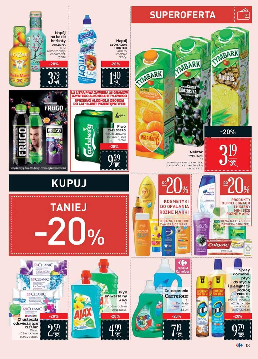 Gazetka promocyjna Carrefour str. 13