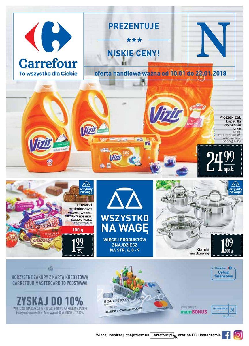 Gazetka promocyjna Carrefour str. 1