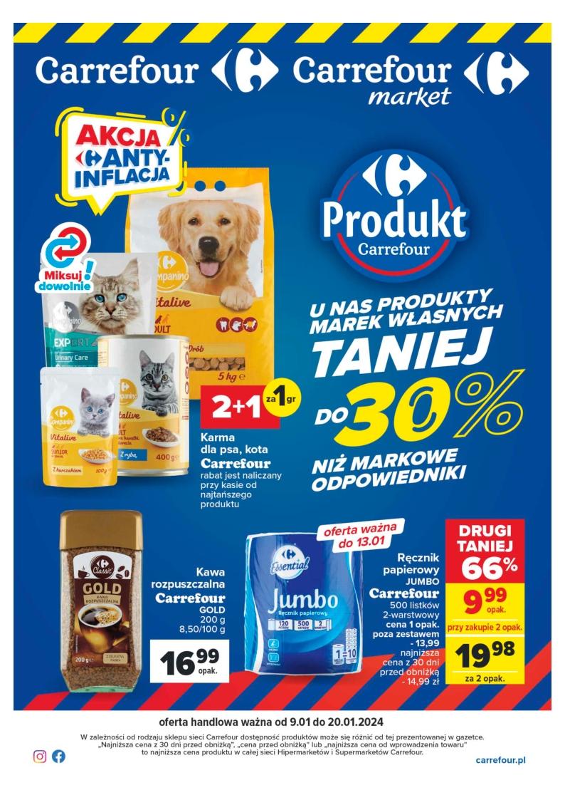 Gazetka promocyjna Carrefour str. 1