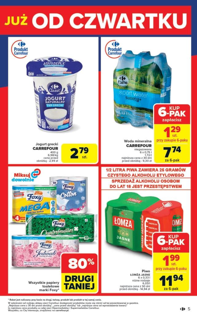 Gazetka promocyjna Carrefour str. 5