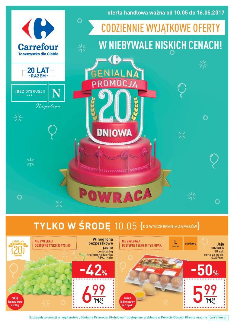 Gazetka promocyjna Carrefour str. 1