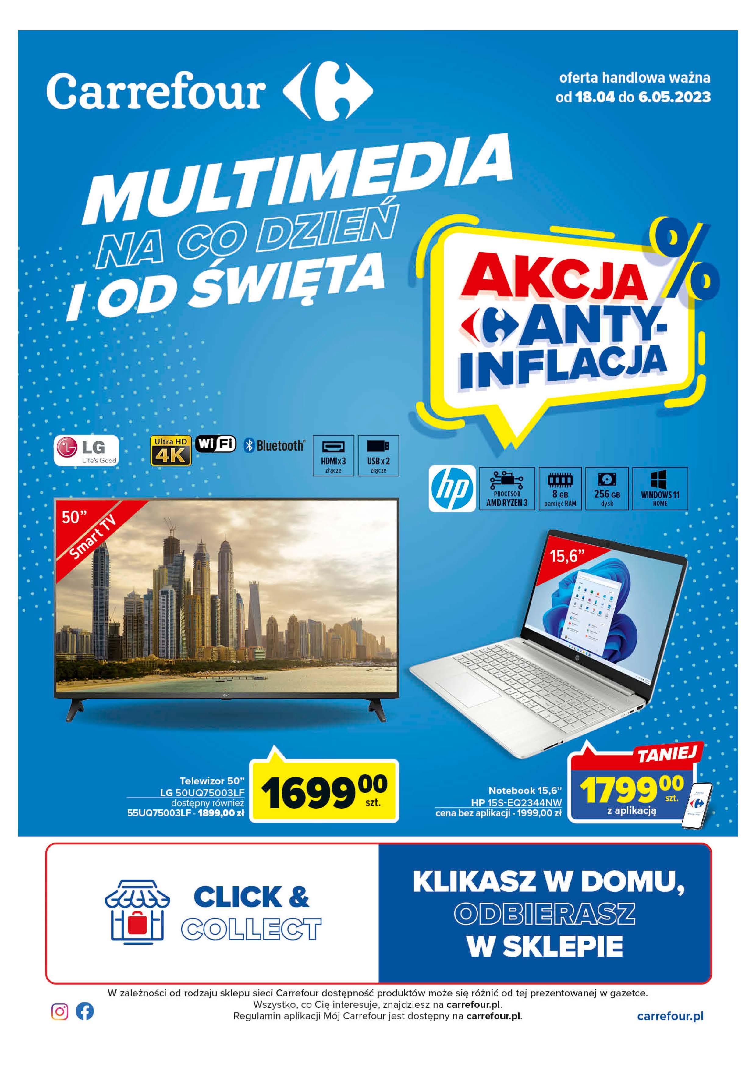 Gazetka promocyjna Carrefour str. 1